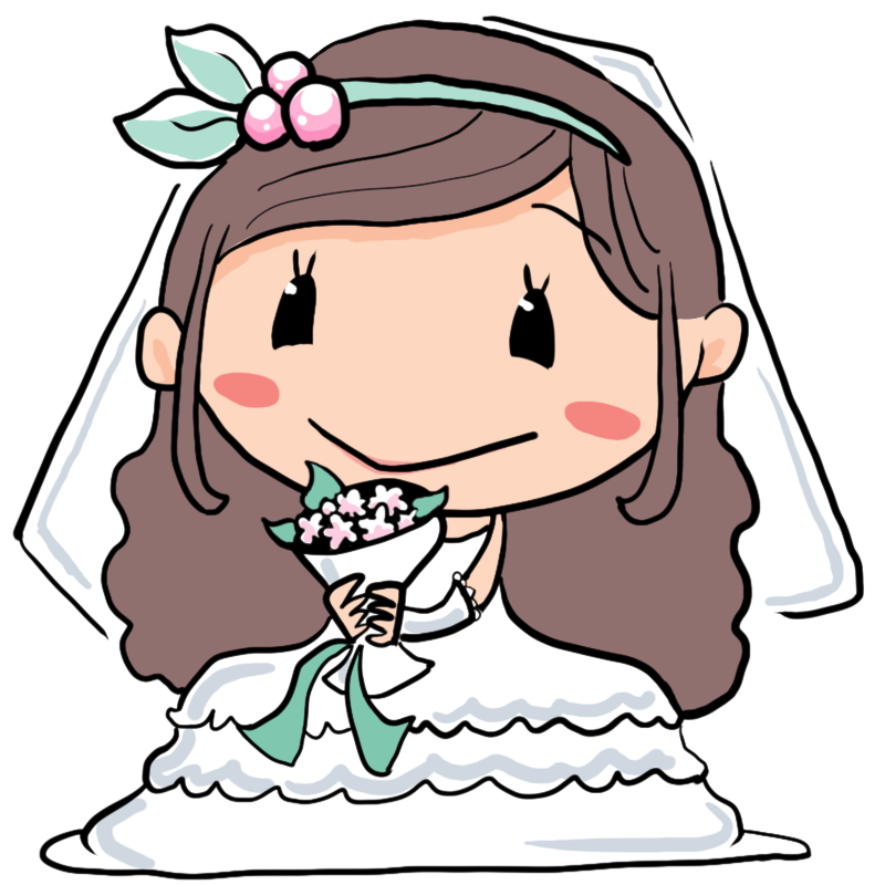 結婚 イラスト キャラクター詳細 7位