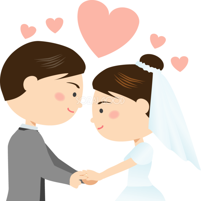 結婚 式 イラスト おしゃれ 素材詳細 11位