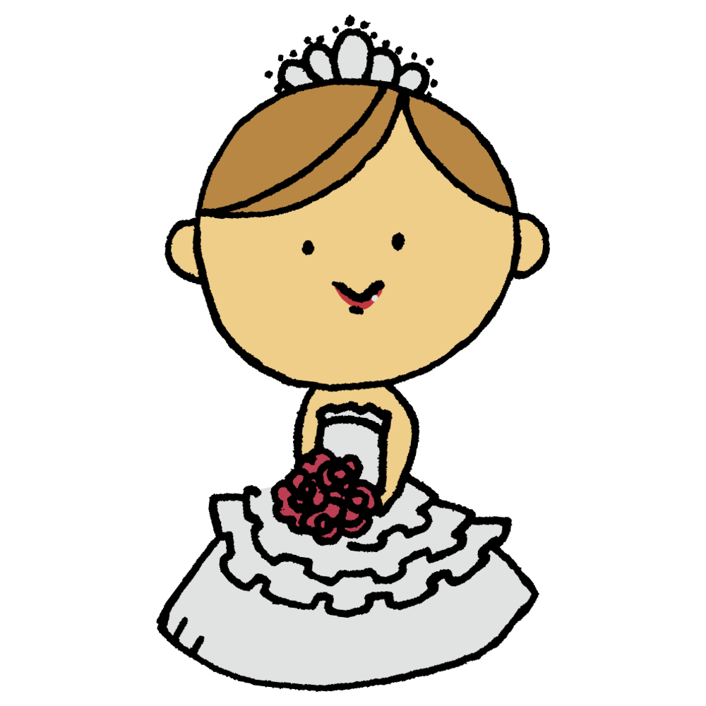 結婚 式 イラスト おしゃれ 素材詳細 3位
