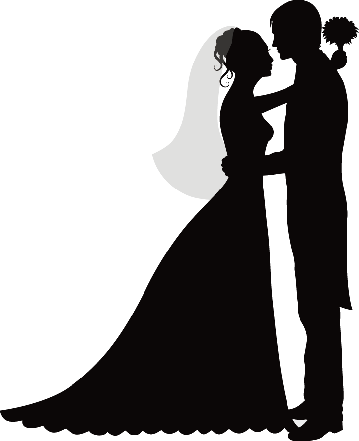 結婚 式 イラスト シルエット 無料 - KibrisPDR