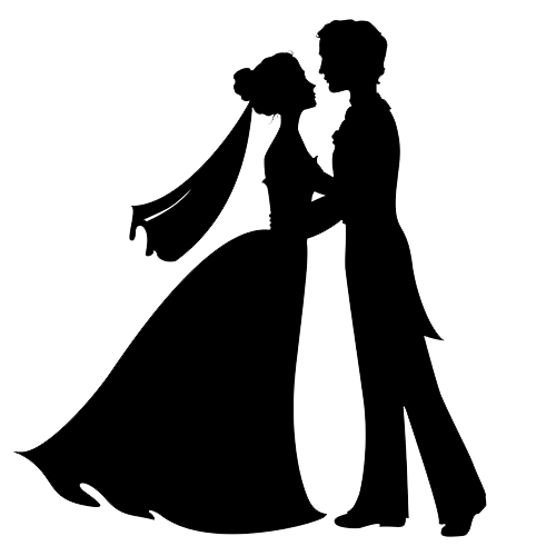 結婚 式 イラスト シルエット 無料詳細 9位