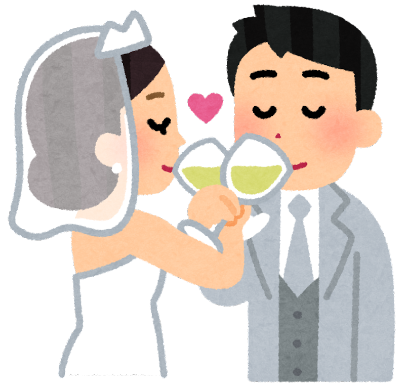 結婚 式 イラスト 簡単詳細 5位