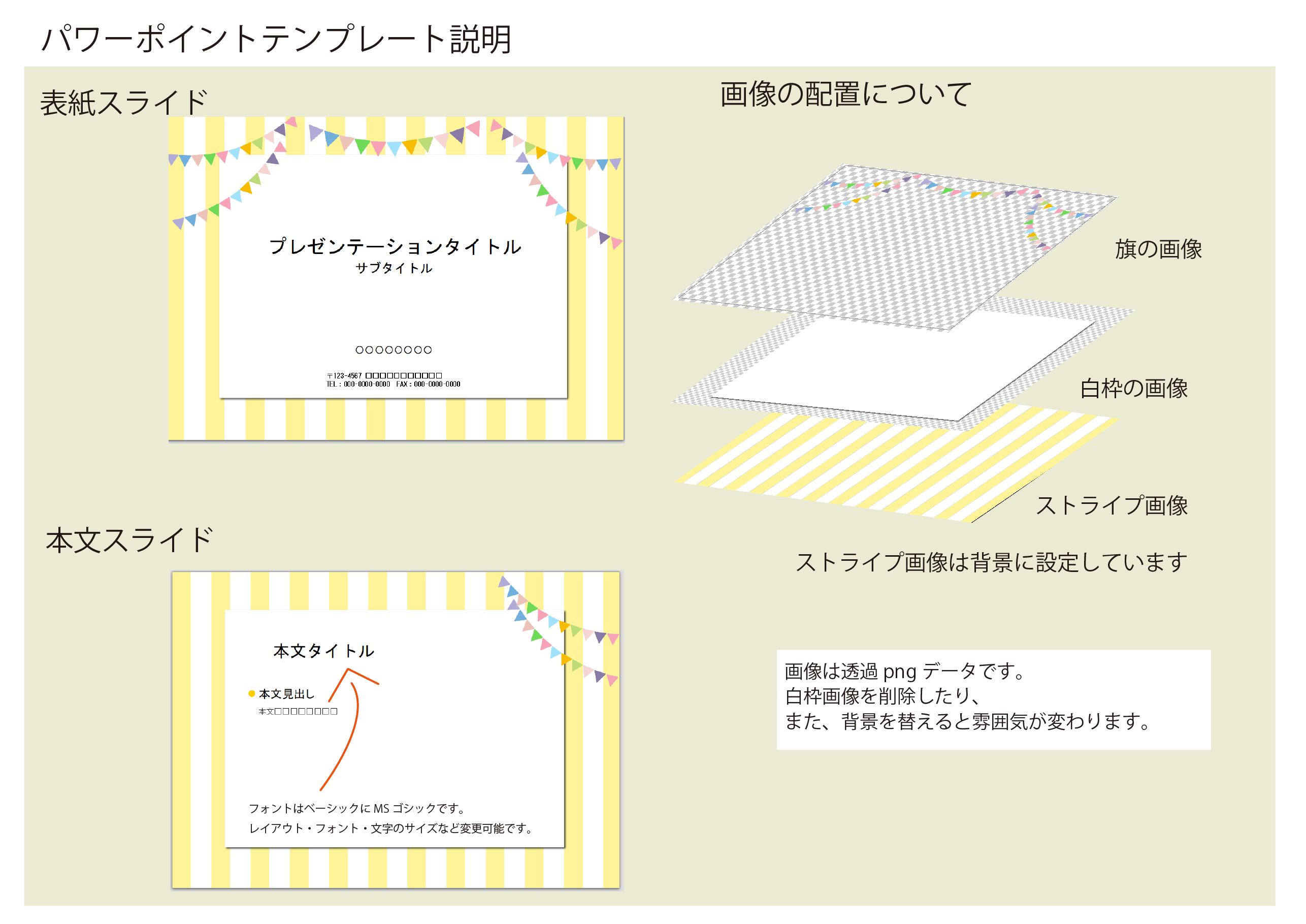 絵 コンテ テンプレート パワポ詳細 3位