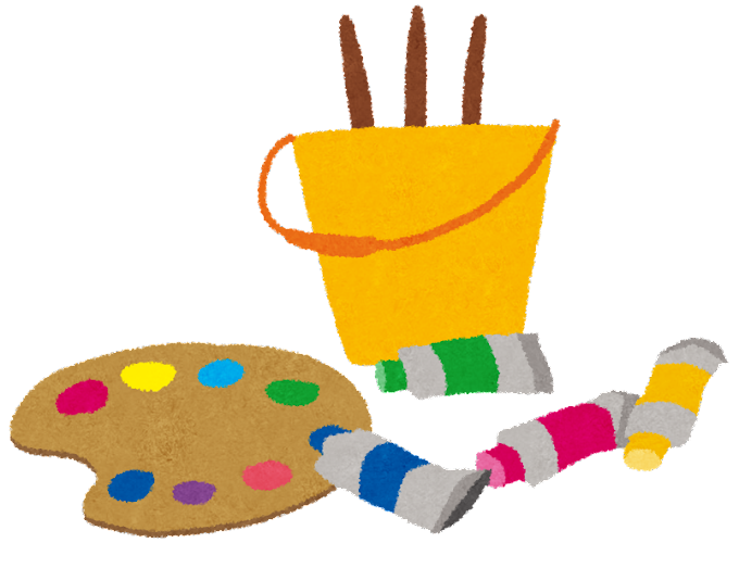 絵の具 素材詳細 3位