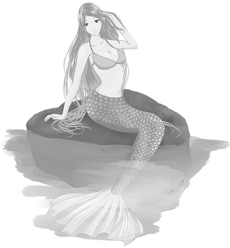 綺麗 かわいい 人魚 イラスト - KibrisPDR