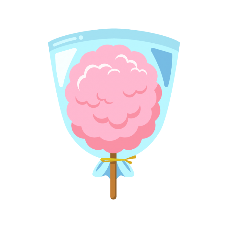 綿 菓子 イラスト詳細 4位