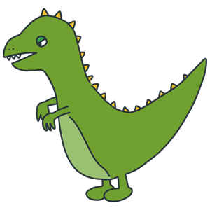 緑 の 恐竜詳細 2位