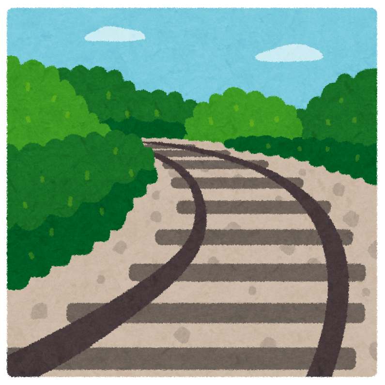 線路 イラスト 手書き詳細 4位