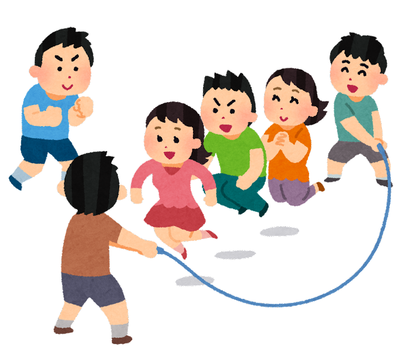 縄跳び イラスト かわいい詳細 3位