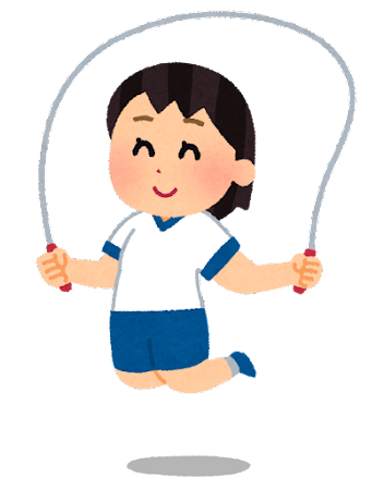 縄跳び イラスト かわいい詳細 4位