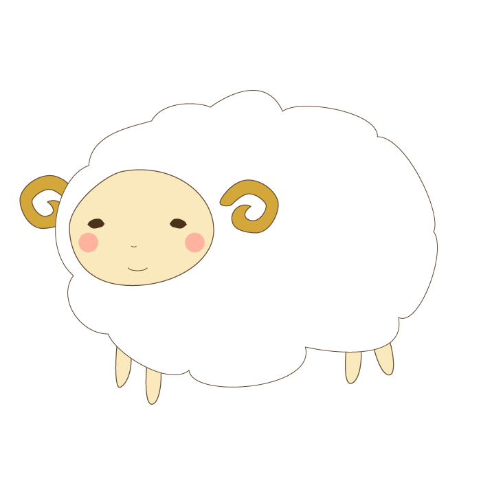 羊 イラスト かわいい詳細 5位
