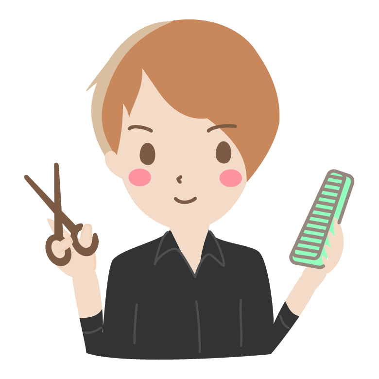 美容 師 道具 イラスト詳細 6位