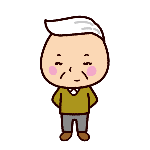 老人 イラスト詳細 9位