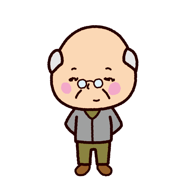 老人 イラスト詳細 4位