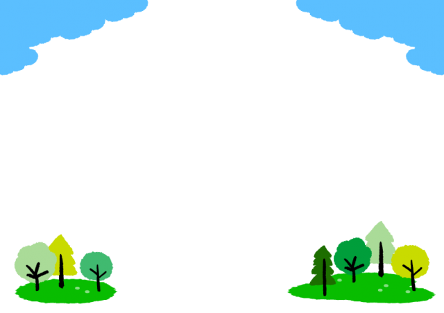 背景 森 イラスト詳細 11位