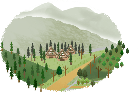 背景 森 イラスト詳細 7位