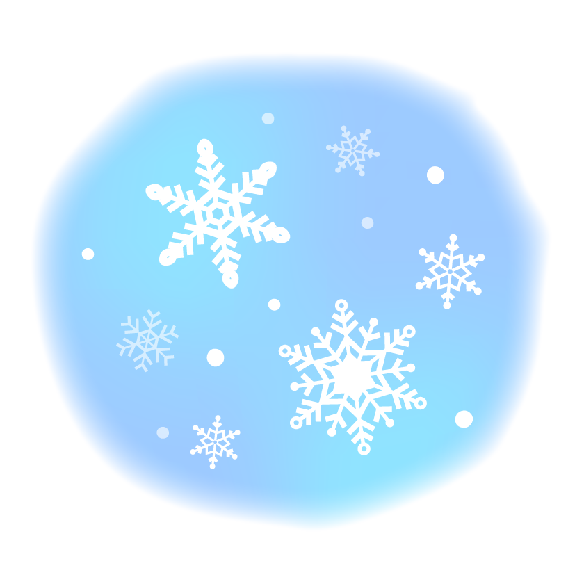背景 雪 イラスト詳細 9位