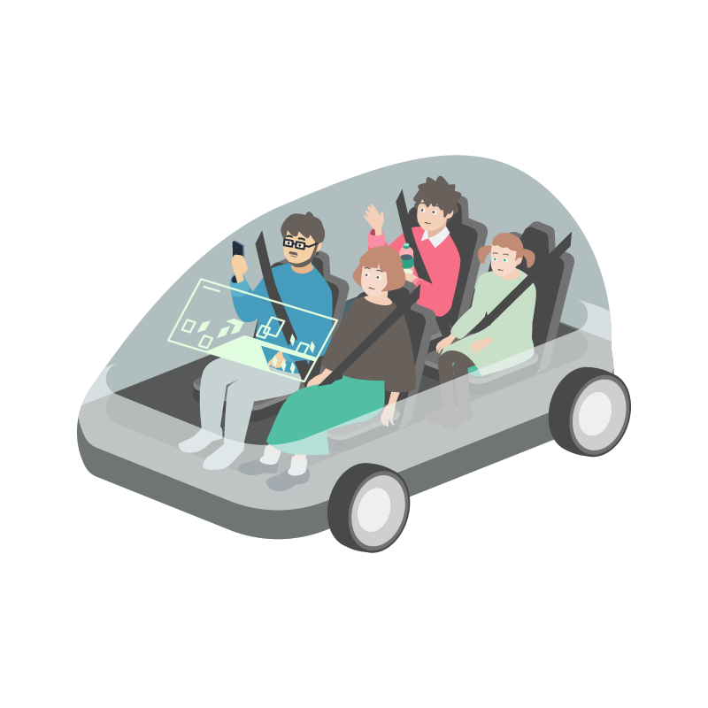 自動 運転 イラスト詳細 13位