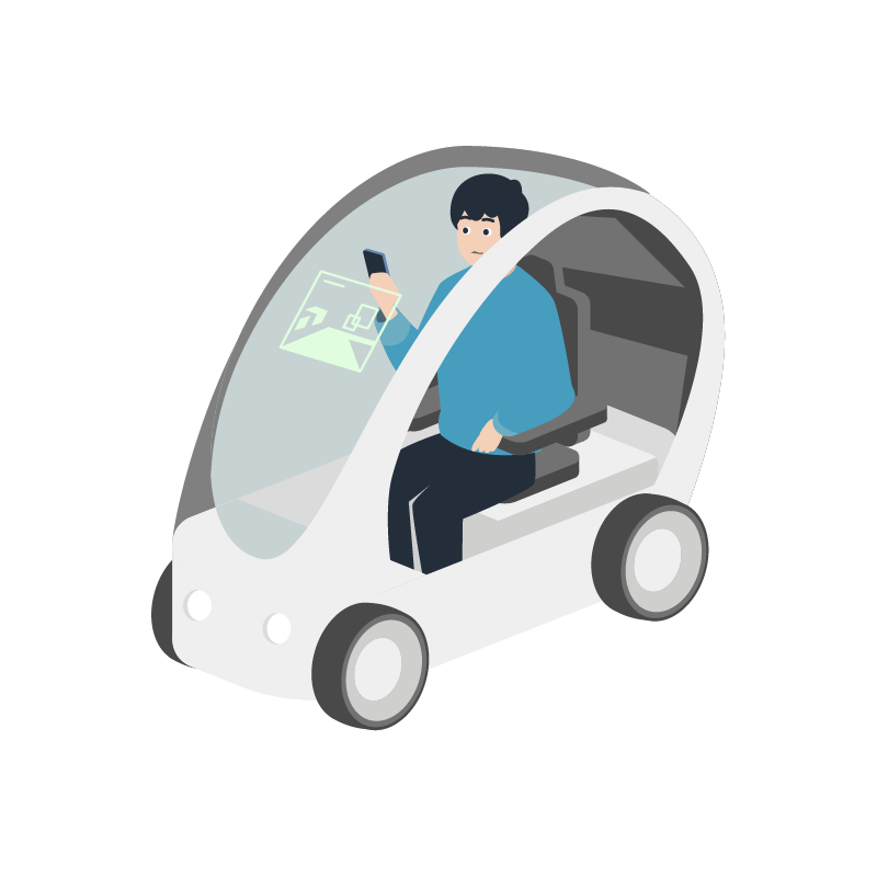 自動 運転 イラスト詳細 4位