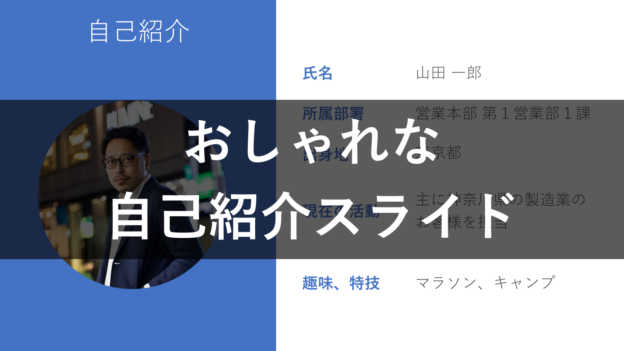 自己 紹介 パワーポイント ビジネス詳細 9位