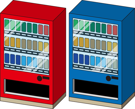 自販機 イラスト詳細 12位