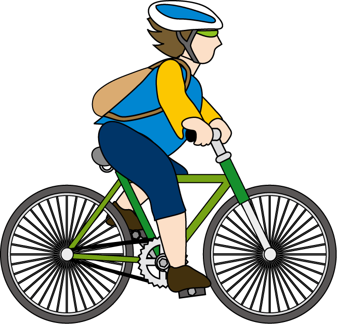 自転車 の イラスト詳細 12位
