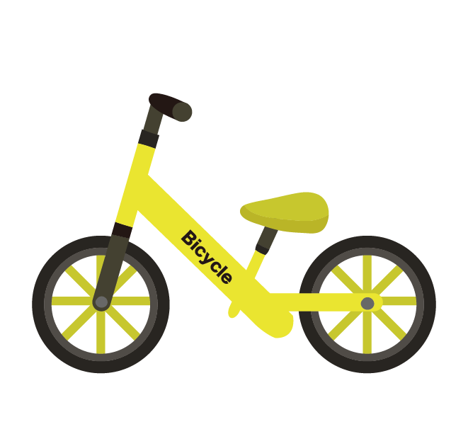 自転車 イラスト シンプル詳細 7位