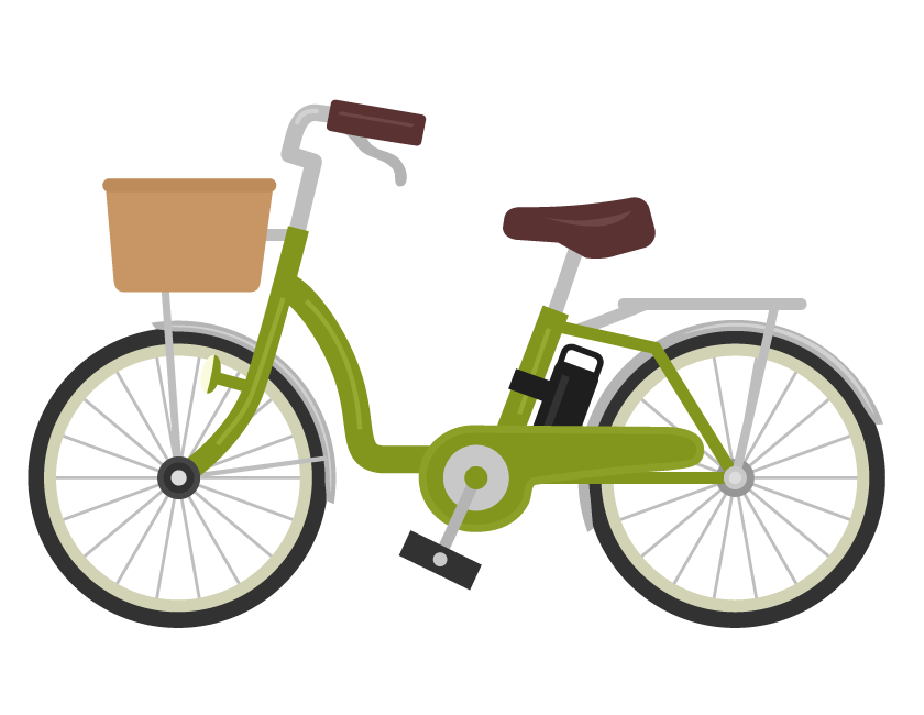 自転車 イラスト 無料詳細 12位