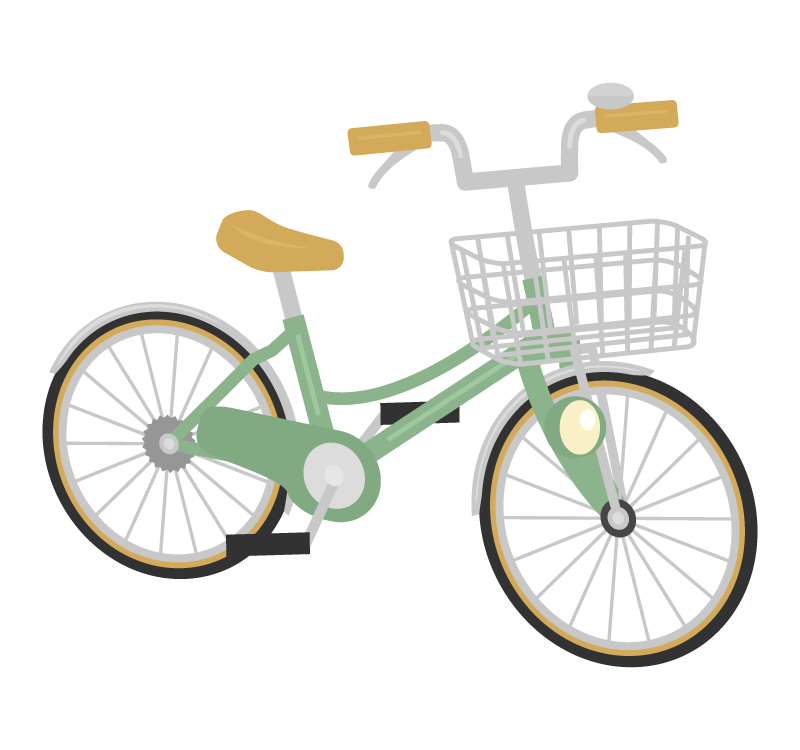 自転車 フリー 素材詳細 8位