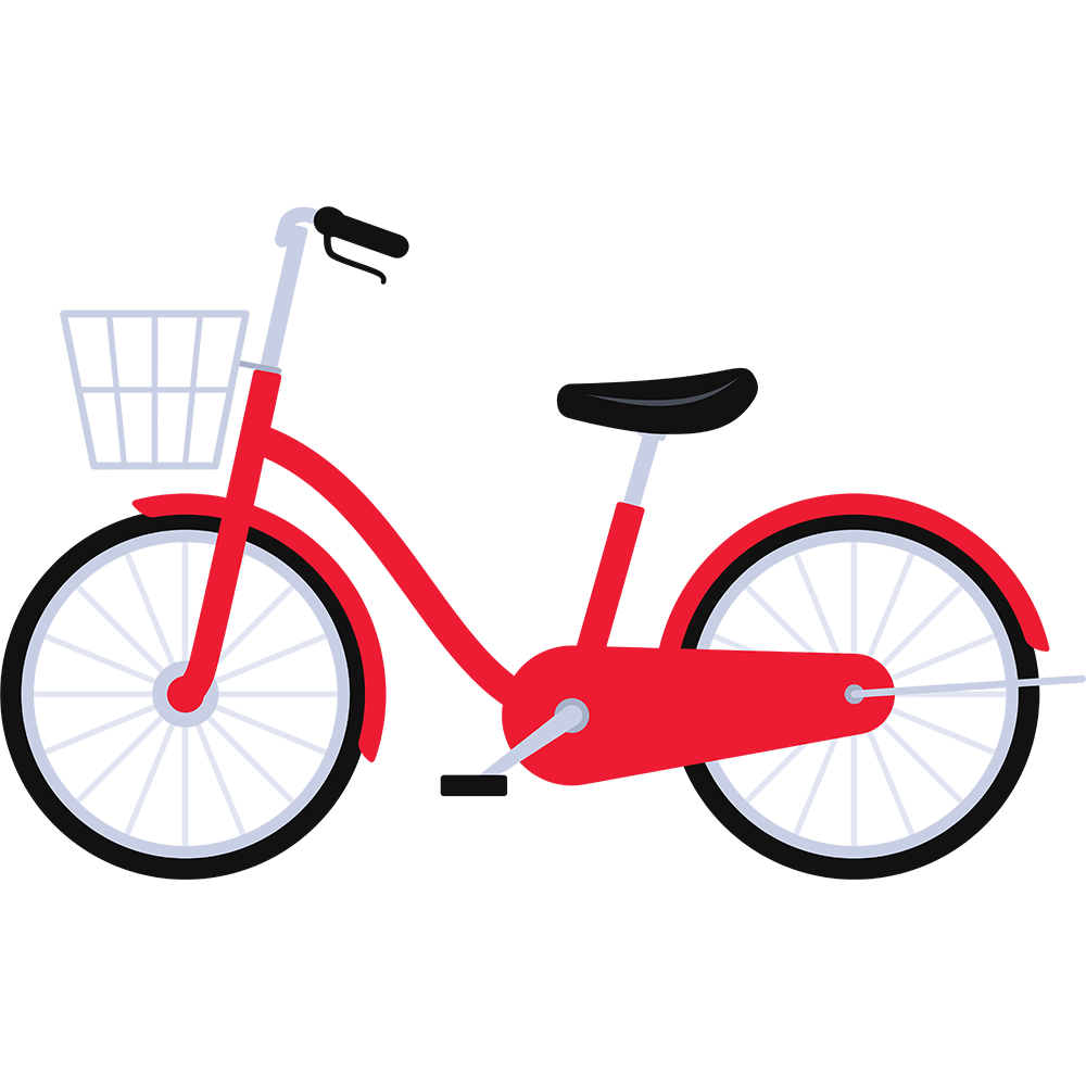 自転車 フリー 素材詳細 4位