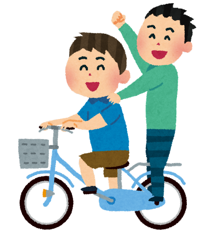 自転車 乗る イラスト詳細 8位