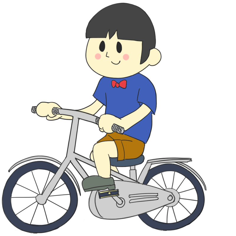 自転車 乗る イラスト詳細 10位