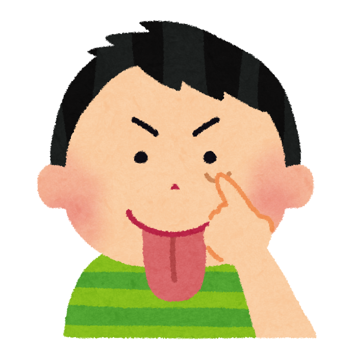 舌 出し イラスト かわいい詳細 4位