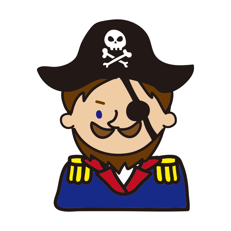 船長 イラスト詳細 3位