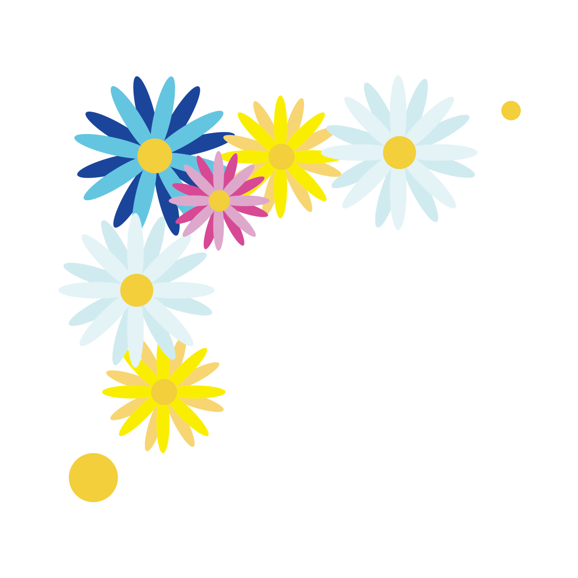 花 おしゃれ イラスト詳細 3位