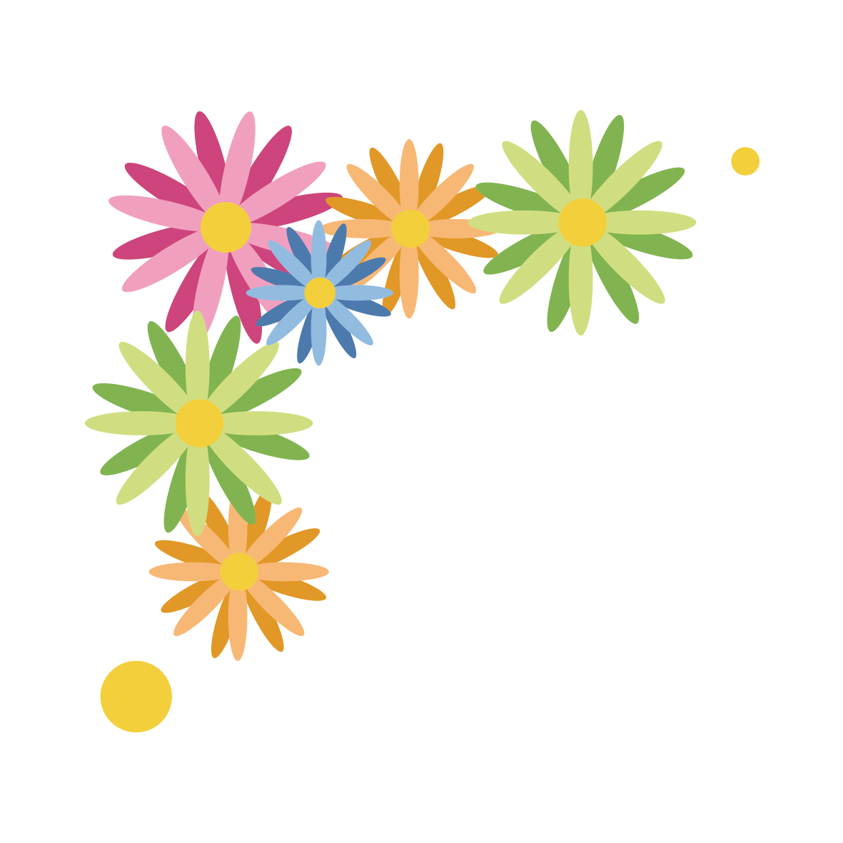 花 イラスト おしゃれ フリー詳細 6位