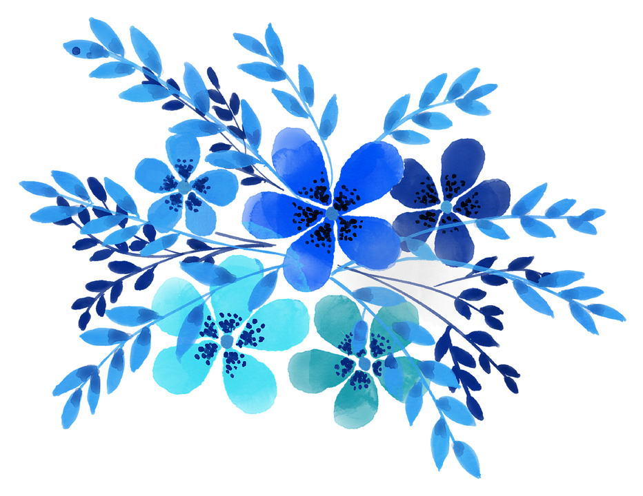 花 イラスト 水彩詳細 9位