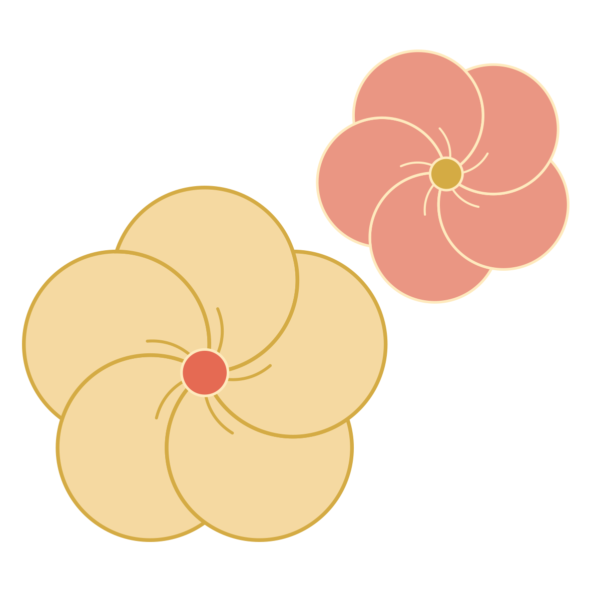 花 シンプル イラスト詳細 9位