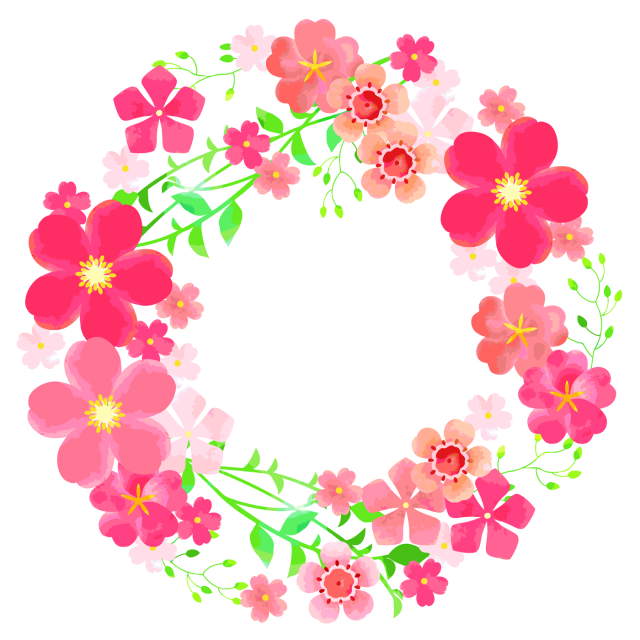 花 丸 イラスト 無料詳細 4位