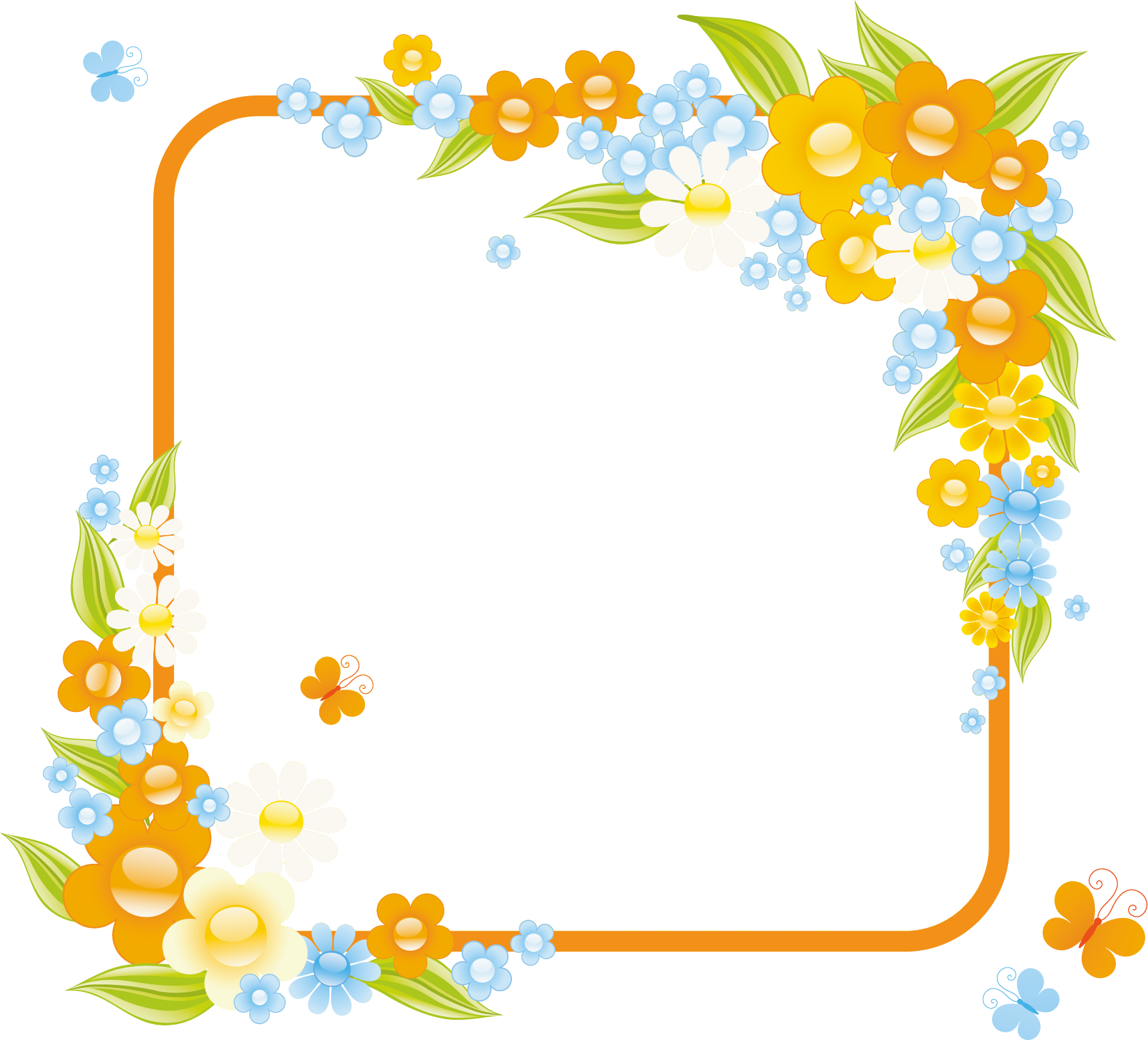 花 枠 イラスト詳細 4位