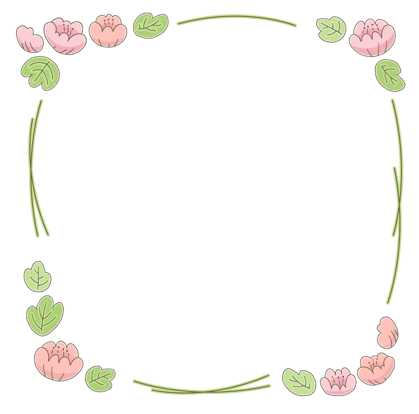 花 枠 イラスト詳細 7位