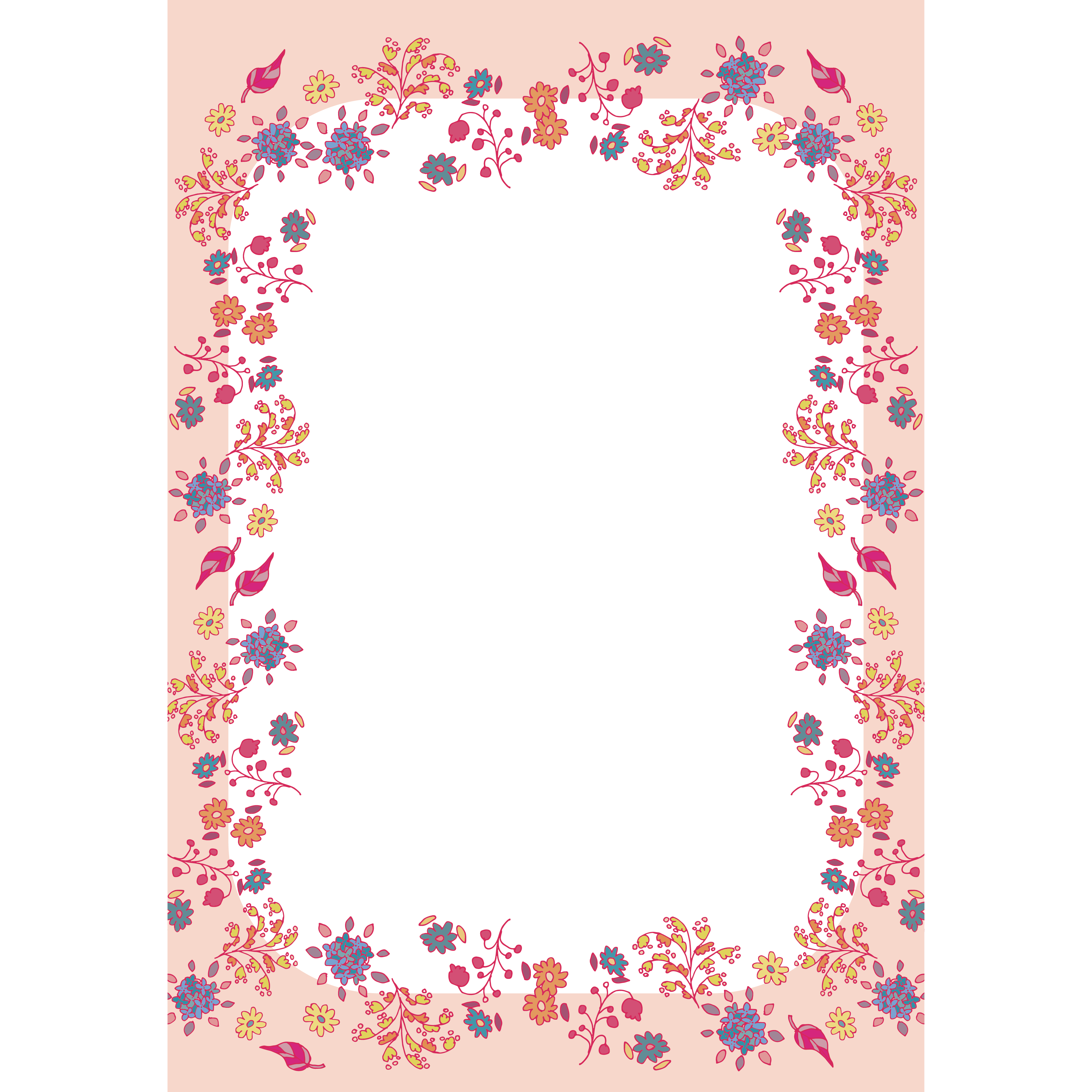 花 柄 イラスト おしゃれ - KibrisPDR