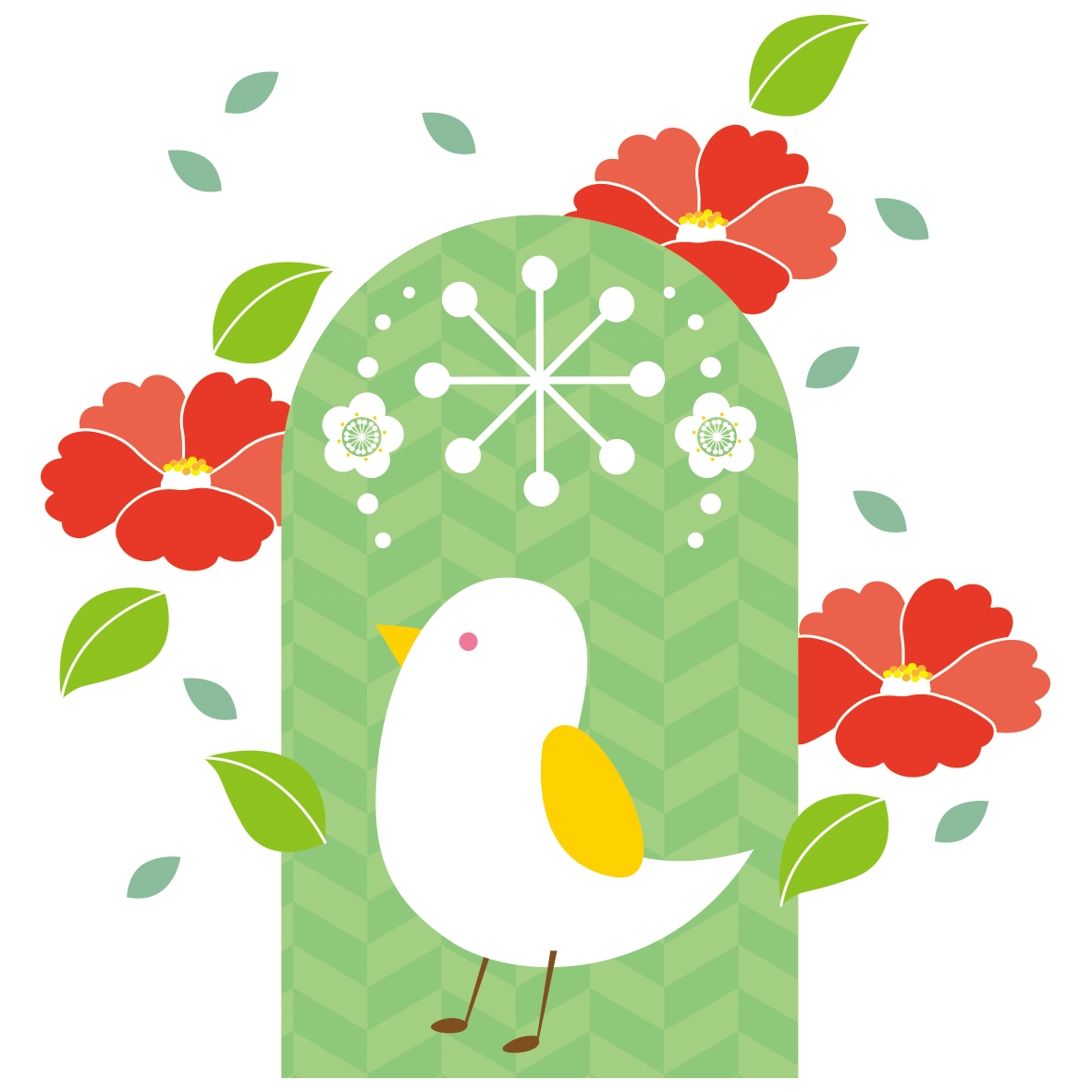 花 柄 イラスト おしゃれ詳細 6位