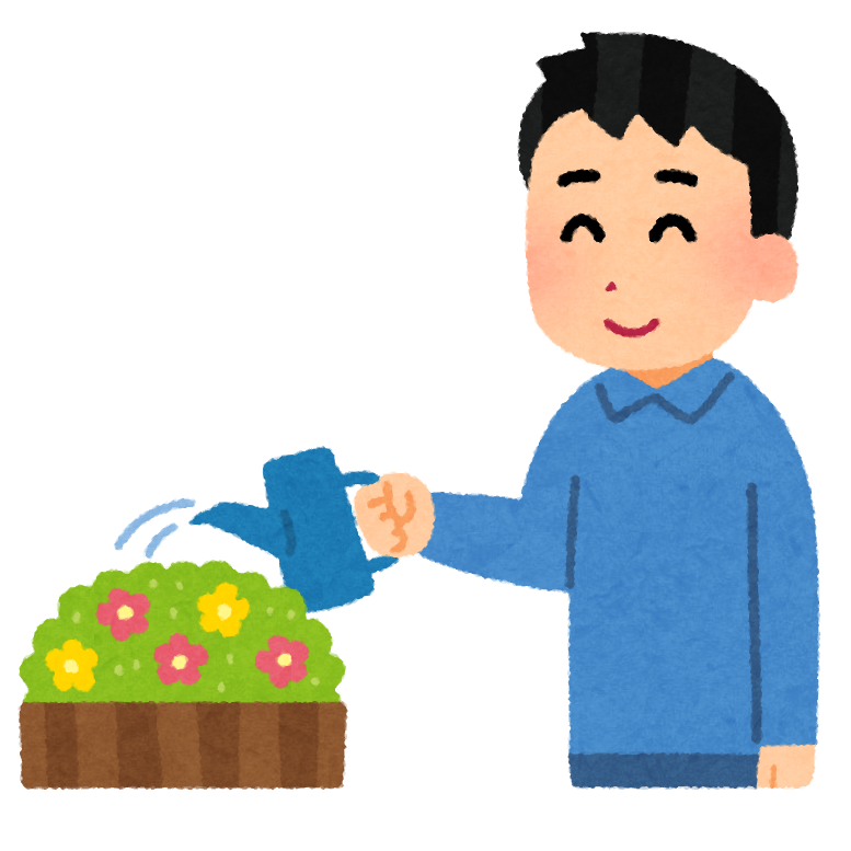 花 男性 イラスト詳細 4位
