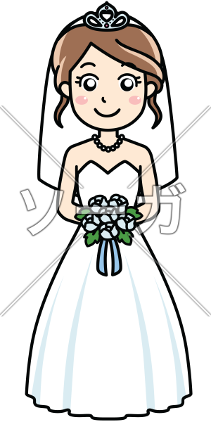 花嫁 イラスト 綺麗詳細 9位