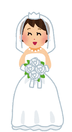 花嫁 イラスト 綺麗詳細 3位