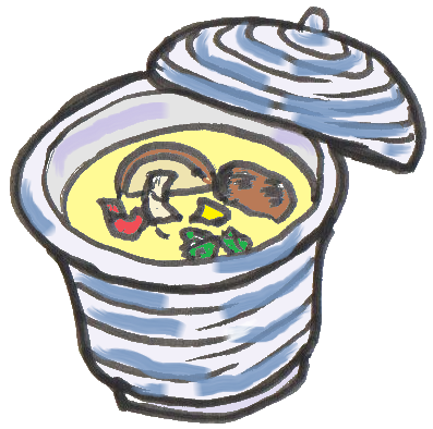 茶碗蒸し イラスト詳細 7位