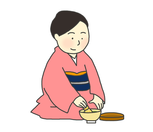 茶道 イラスト詳細 6位