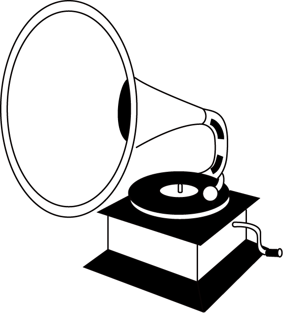 蓄音機 イラスト詳細 6位