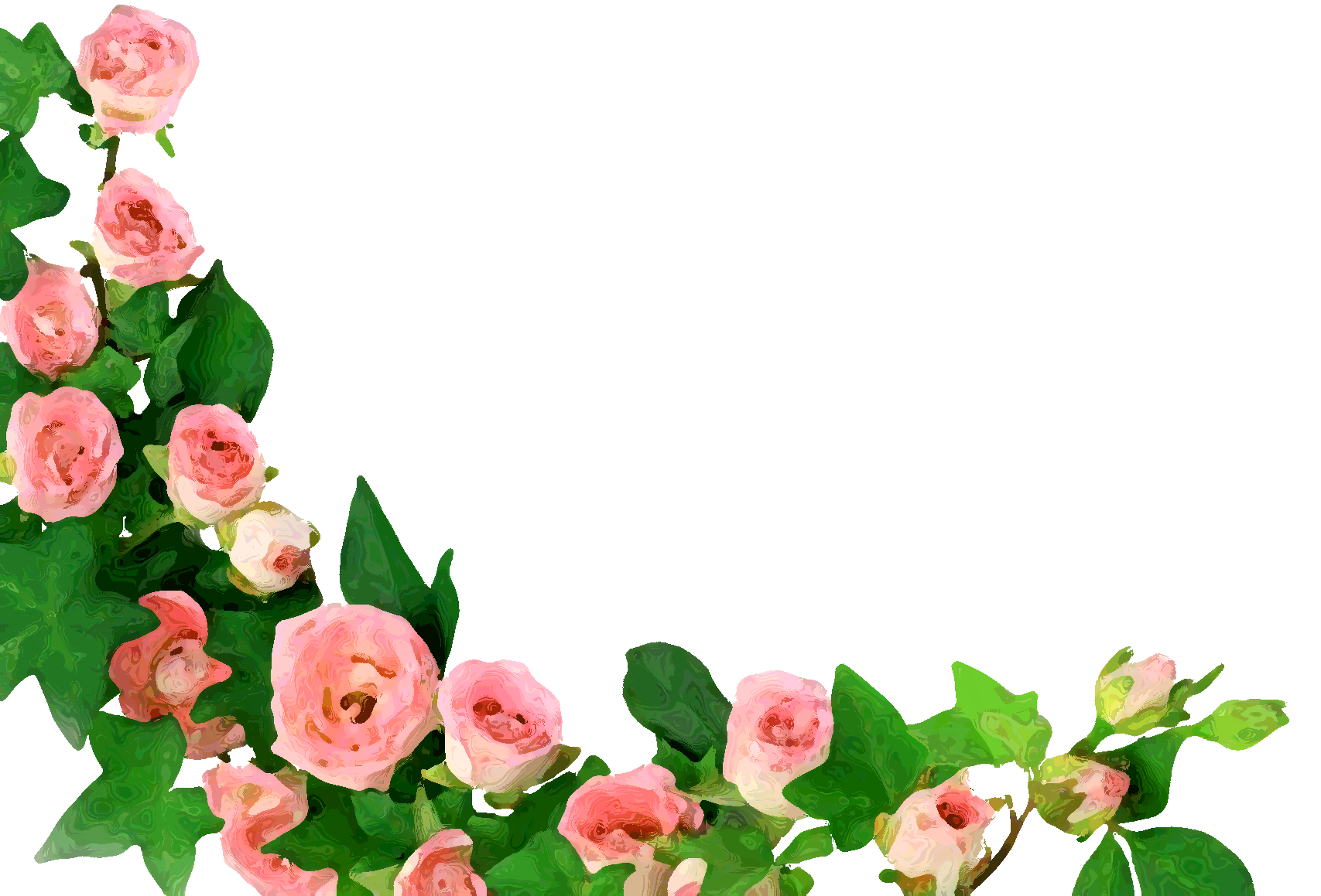薔薇 イラスト フリー詳細 5位
